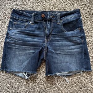 American Eagle Midi Jean Shorts
